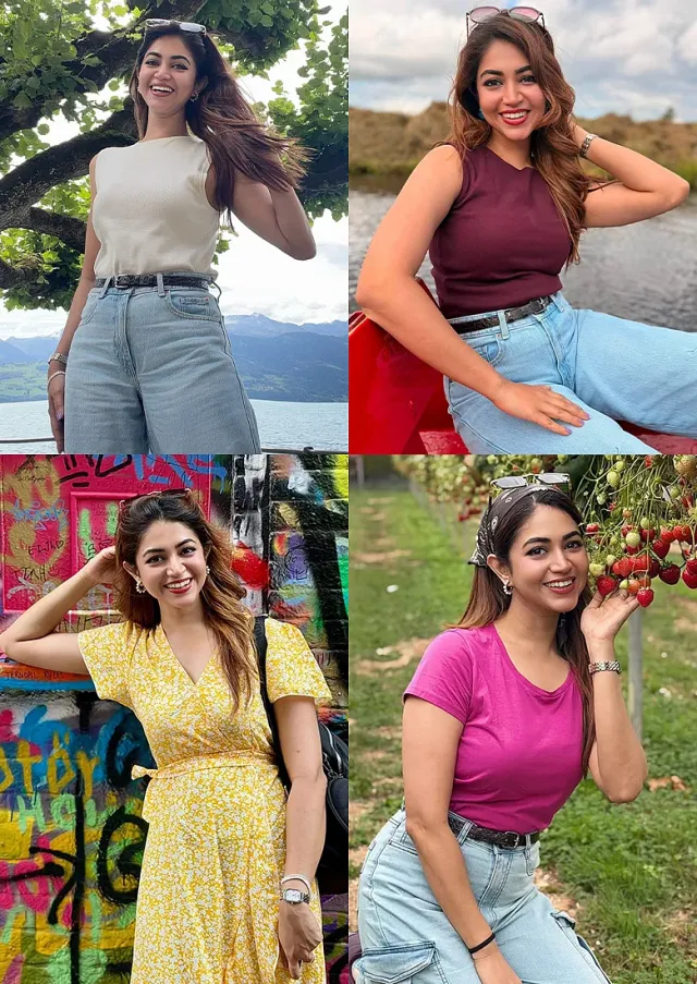 এক জিনসেই প্রিয়ন্তী ঊর্বীর ইউরোপ সফর: নানা দেশে নজরকাড়া স্টাইল