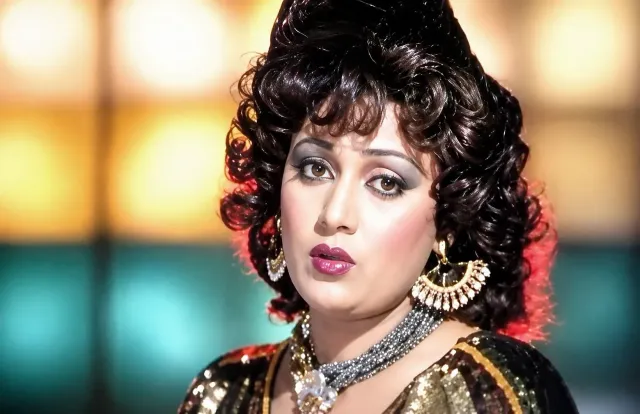 নূতন সেজেছেন কার্লি হেয়ার, ড্রামাটিক আই মেকআপ, গ্লসি লিপস ও আকর্ষণীয় জুয়েলারিতে।