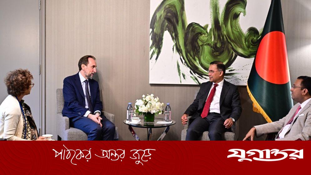 নিউইয়র্কে প্রধানমন্ত্রী তারেক রহমানের সঙ্গে ইন্টারন্যাশনাল পিস ইনস্টিটিউটের সিইও-র বৈঠক