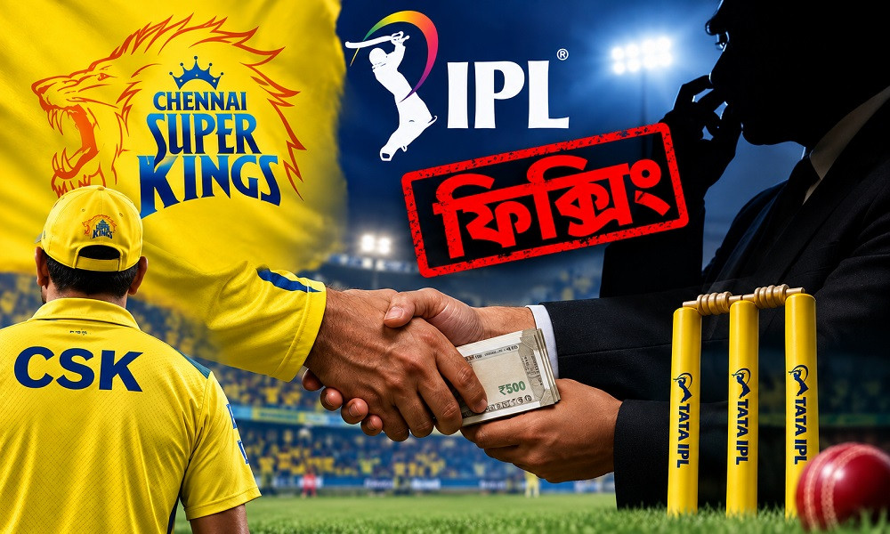 আইপিএলে চেন্নাই সুপার কিংসের খেলোয়াড়ের বিরুদ্ধে ম্যাচ ফিক্সিং ও তথ্য ফাঁসের অভিযোগ