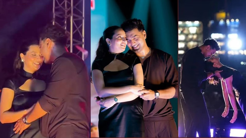 দেব-শুভশ্রীর রসায়ন 'দেশু ৭' প্রচার মঞ্চে, কপালে চুম্বনের ভিডিও ভাইরাল