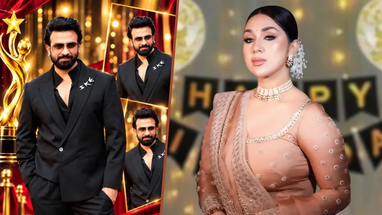 অপু বিশ্বাসের জন্মদিনে শাকিব খানের হাতে সেরা অভিনেতার পুরস্কার
