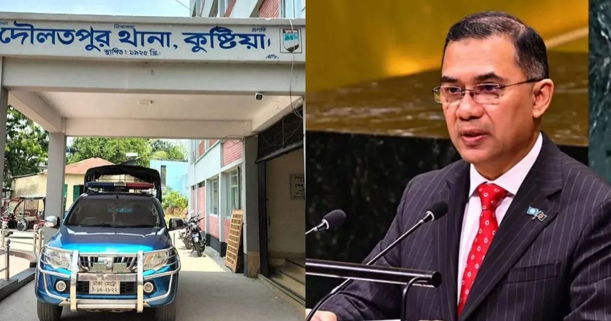 শ্রেণিকক্ষে প্রধানমন্ত্রীকে নিয়ে আপত্তিকর মন্তব্য: কুষ্টিয়ায় স্কুলশিক্ষক আটক