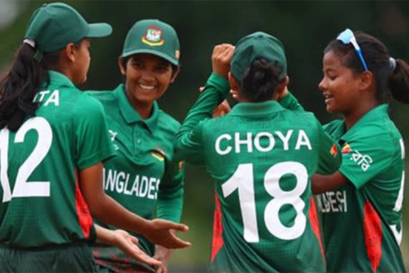 ত্রিদেশীয় সিরিজের জন্য বাংলাদেশ অনূর্ধ্ব-১৯ নারী দলের ১৫ সদস্যের স্কোয়াড ঘোষণা