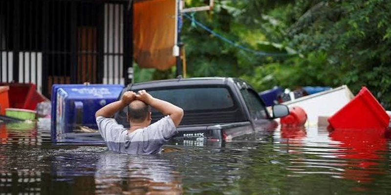 থাইল্যান্ডে বন্যা: মৃতের সংখ্যা বেড়ে ২৩, অর্থনীতিতে বড় ঝুঁকি
