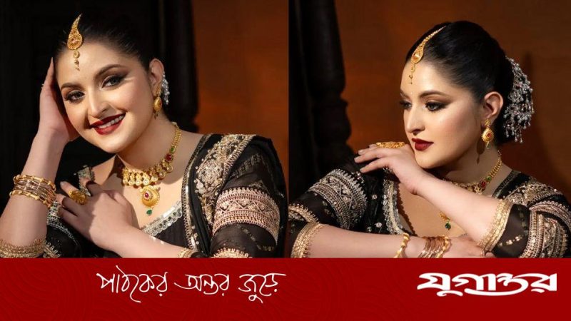 পরীমনির নতুন ভিন্টেজ সাজে মুগ্ধ ভক্তরা, কালো পোশাকে রাজকীয় রূপে হাজির
