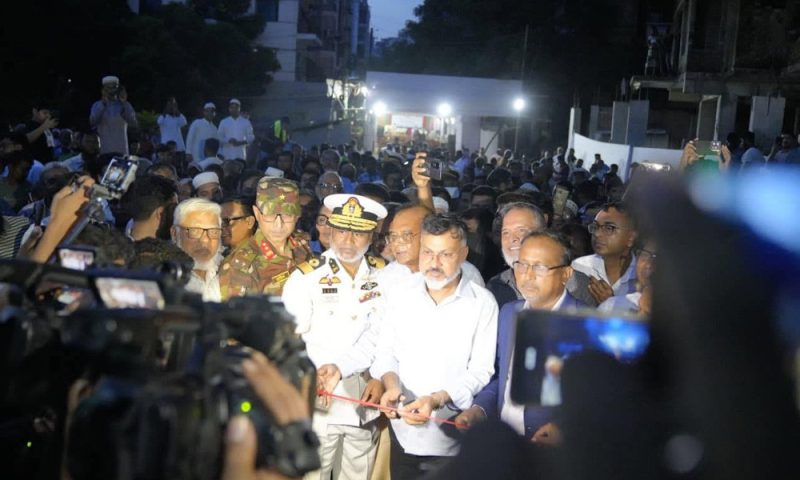 আফতাবনগর-বনশ্রী সংযোগকারী ফুটওভার ব্রিজ উদ্বোধন, বাঁচবে যাতায়াতের সময়