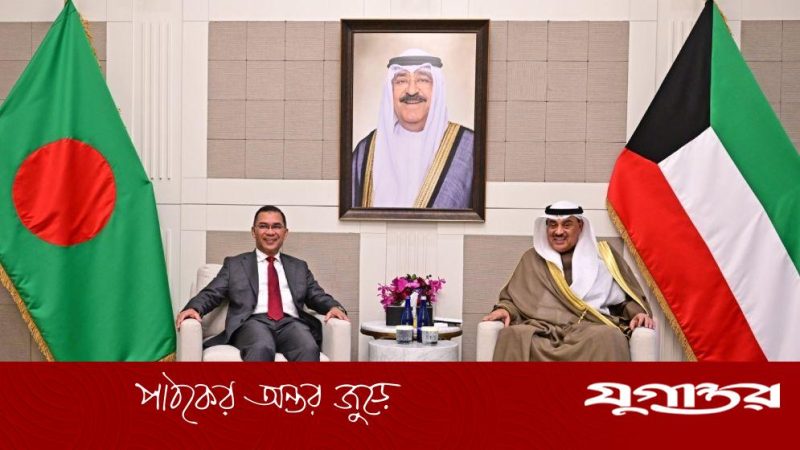 নিউইয়র্কে প্রধানমন্ত্রী তারেক রহমান ও কুয়েতের ক্রাউন প্রিন্সের দ্বিপাক্ষিক বৈঠক